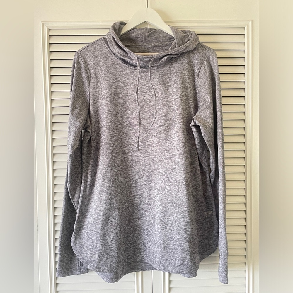 Reebok Women’s Heather Gray Hoodie SZ XL